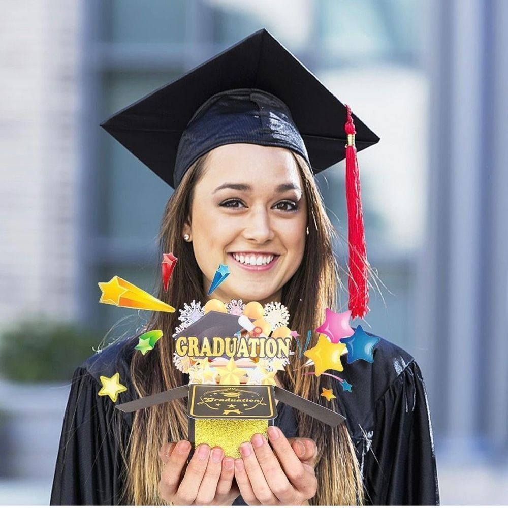 NWT Graduation Gift Congratulations Greeting Card - Creative 3d Graduation Card - Picture 6 of 8